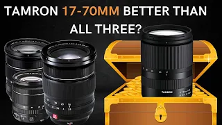 Tamron 17-70mm F2.8  better than all Fujifilm Mid Range Zooms?