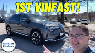 My 1st Vinfast Review! A look at the VF8 inside & out!