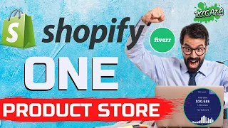 Premium One Product Shopify Dropshipping Store | Shopify Fiverr