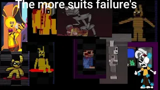 Fnaf top the death of guys in the springlocks suits,compilation.