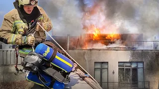 Les Pompiers Sont Partis Sans Moi Sur L'INCENDIE (je pars en courant)