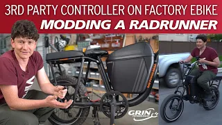 Interfacing Parts on Factory Ebikes, Example Hacks to a RadRunner