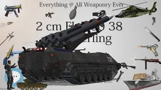 2 cm Flak 30 38 Flakvierling (Everything WEAPONRY & MORE)💬⚔️🏹📡🤺🌎😜✅