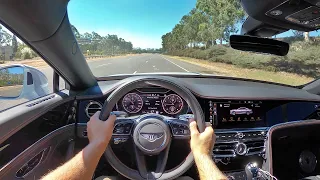 2021 Bentley Flying Spur W12 POV Test Drive (3D Audio)(ASMR)