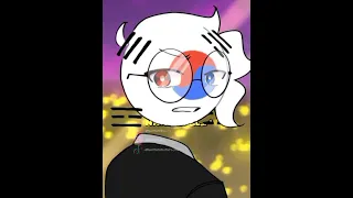 Shinunoga E-wa || countryhumans South Korea 🇰🇷 #countryhumans #trend #animation #shorts