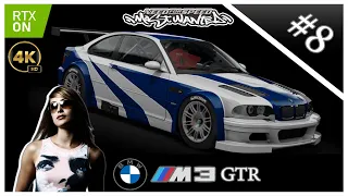 NFS MOST WANTED 2005 (RTX ON) - BMW M3 GTR vs. Ford Mustang GT [Blacklist #8] - JEWELS