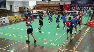 Drills for sepaktakraw