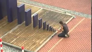 Efeito Dominó - Real Giant Domino Effect