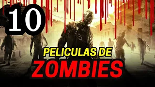 Top 10 Mejores Películas de ZOMBIES | Parte 2