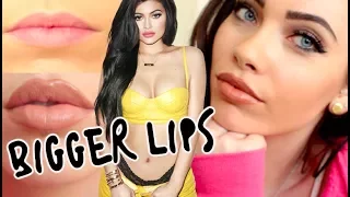 How to Get BIGGER Lips like KYLIE JENNER in 3 Minutes || ACTUALLY WORKS