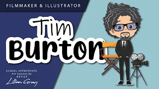 How to draw a self-portrait Tim Burton Style by Lillian Gray