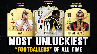 Most UNLUCKIEST FOOTBALLERS in The World! 😭💔 | FT. Pogba, Kane, Ibrahimovic...