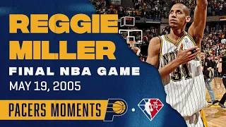 Reggie Miller's Final NBA Game - Indiana Pacers vs. Detroit Pistons | May 19, 2005