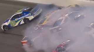 MASSIVE CRASH DURING THE 2024 NASCAR DAYTONA 500