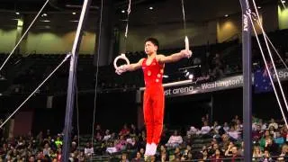 Kangye Xu - Still Rings Finals - 2012 Kellogg's Pacific Rim Championships