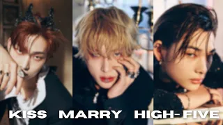 Kpop Kiss,Marry,High-Five | Same Group