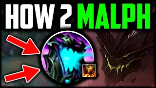 MALPHITE IS BUSTED NOW... How to Malphite & CARRY (Best Build/Runes) Malphite Guide Season 14