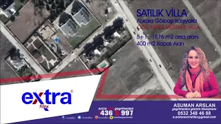 ANKARA GÖLBAŞI'NDA SATILIK LÜKS VİLLA