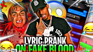 Pooh Shiesty - Back in Blood (feat. Lil Durk) Lyric Prank on Fake Blood!!