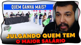 O RANKING: QUEM GANHA MAIS POR MES? (React | Aqueles Caras)