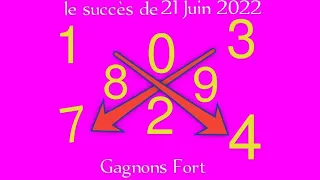 LA CROIX DU JOUR DE 21 JUIN 2022 DE LOTTO ET LE CALCUL DES PIONS FORT POUR TOUT PAYS