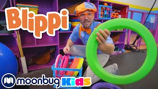 Blippi Learns Circus Tricks - Indoor Trampoline! | Learning Videos For Kids | Videos For Toddlers