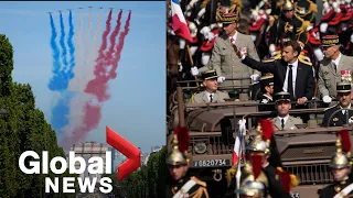 Bastille Day 2022: Military parade led by France's eastern allies in nod to Ukraine war