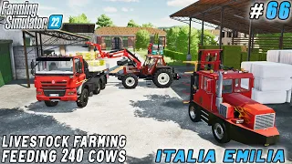 Buying equipment for livestock farming and providing feed for 240 cows | Italian Farm | FS 22 | #66