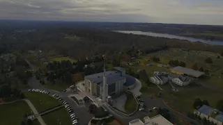 American Czestochowa during Advent - Drone Video