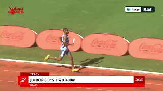 Re:Live Heats | Junior Boys 4x400m Heat 1 | Day 2