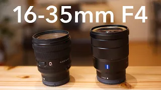 動画ではどっちの超広角ズームレンズが良いのか？【FE 16-35mm F4 ZA OSSと FE PZ 16-35m F4 G】