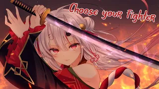 Choose Your Fighter - Ava Max • Nightcore (lyrics)