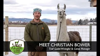 Guide Profile   |  Christian Bower of Montana Llama Guides