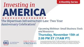 Invest in America: Celebrating the Second Anniversary of The Bipartisan Infrastructure Law!