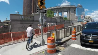 Weekend of June 2, 2017 NYC Cycling Highlights - Bike lane walkers, bad drivers