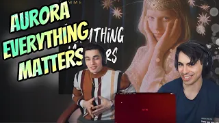 AURORA - Everything Matters (Lyric Video) ft. Pomme (Reaction)