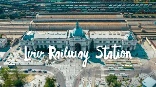 Головний Залізничний Вокзал Львів Укрзалізниця 2021 Lviv train station Ukraine travel