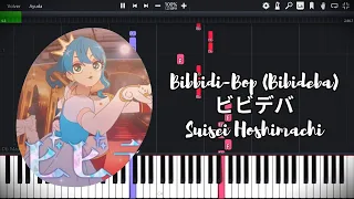 Bibbidi-Bop (Bibideba) ビビデバ  | Suisei Hoshimachi PIANO TUTORIAL SHEET + MIDI EN LA DESCRIPCIÓN