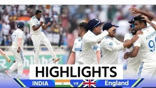 Indian vs England , 4 th test match | Indian won the match ## highlights