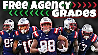 Grading Patriots Free Agent Signings from first two days of Free Agency