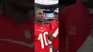 Tyreek Hill interviews Ray Lewis🤣