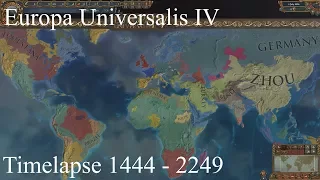 EU4 Timelapse #57 German Empire 1444 - 2249