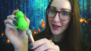 ASMR Very Random Toy Haul ~ chatty soft spoken ramble, inflatable beach ball, water sounds, nonsense