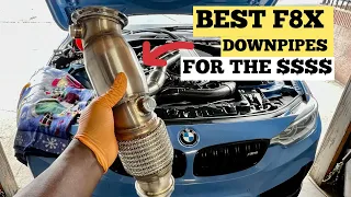 HOW TO INSTALL BMW F80 M3 AND F82 M4 DOWNPIPES (ARM DOWNPIPES)