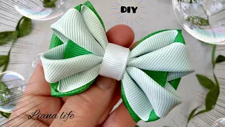 🎀Идеальные маленькие бантики на первые хвостики🎀DIY|BOW|laço😍💓