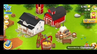 my first vlog and play hay day game