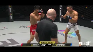 Kingad vs Akhmetov fight