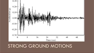 CEEN 545 Lecture 6 - Ground Motion Parameters and Signal Processing