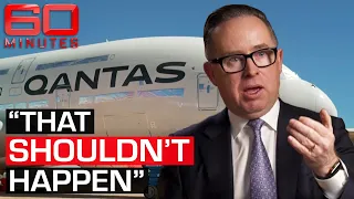 Why Qantas' CEO is "disappointed" with Australian border restrictions | 60 Minutes Australia