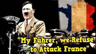 The Day Hitler's Generals REFUSED to Attack France in 1939 | Why?